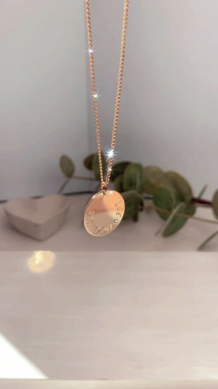 To The Moon Luxe Necklace – Be The Light Malas